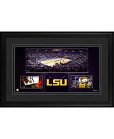 Louisiana State Tigers Framed 10'' x 18'' Pete Maravich Assembly Center Panoramic Collage
