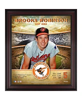 Brooks Robinson Baltimore Orioles Framed 15" x 17" Hall of Fame Career Profile