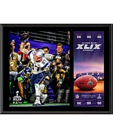 Rob Gronkowski New England Patriots 12" x 15" Super Bowl Xlix Champions Sublimated Plaque with Replica Ticket