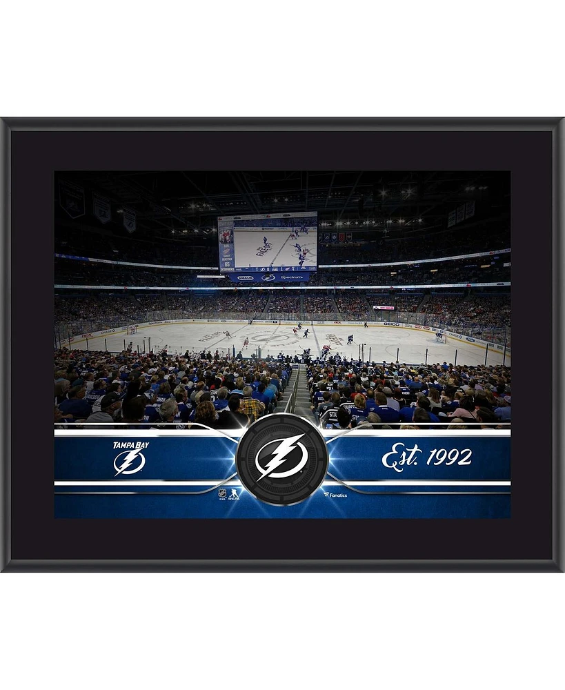 Tampa Bay Lightning 10.5" x 13" Sublimated Team Plaque