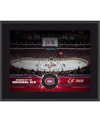 Montreal Canadiens 10.5" x 13" Sublimated Team Plaque