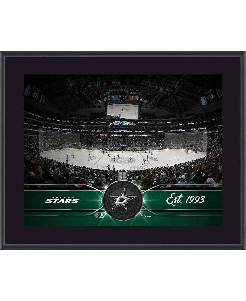 Dallas Stars 10.5" x 13" Sublimated Team Plaque