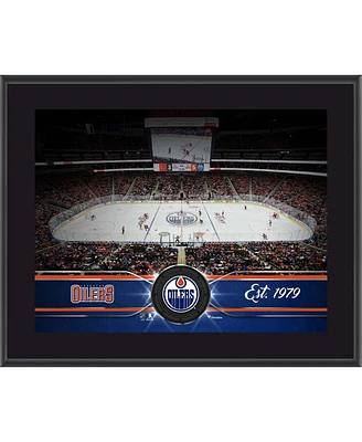Edmonton Oilers 10.5" x 13" Sublimated Team Plaque