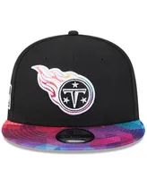 Men's New Era Black Tennessee Titans 2023 Nfl Crucial Catch 9FIFTY Snapback Hat