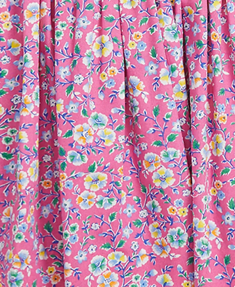 Polo Ralph Lauren Baby Girls Floral Cotton Poplin Dress