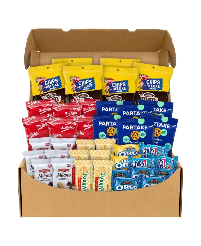 SnackBoxPros Cookie Lovers Snack Box, 40 Pieces