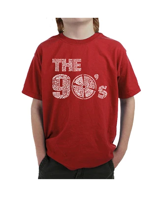 Boy's Word Art T-shirt - 90S
