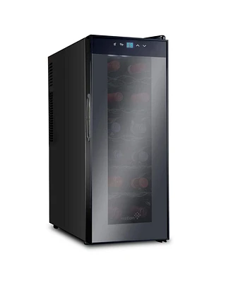 Ivation 12-Bottle Freestanding Thermoelectric Wine Cooler