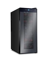 Ivation 12-Bottle Freestanding Thermoelectric Wine Cooler