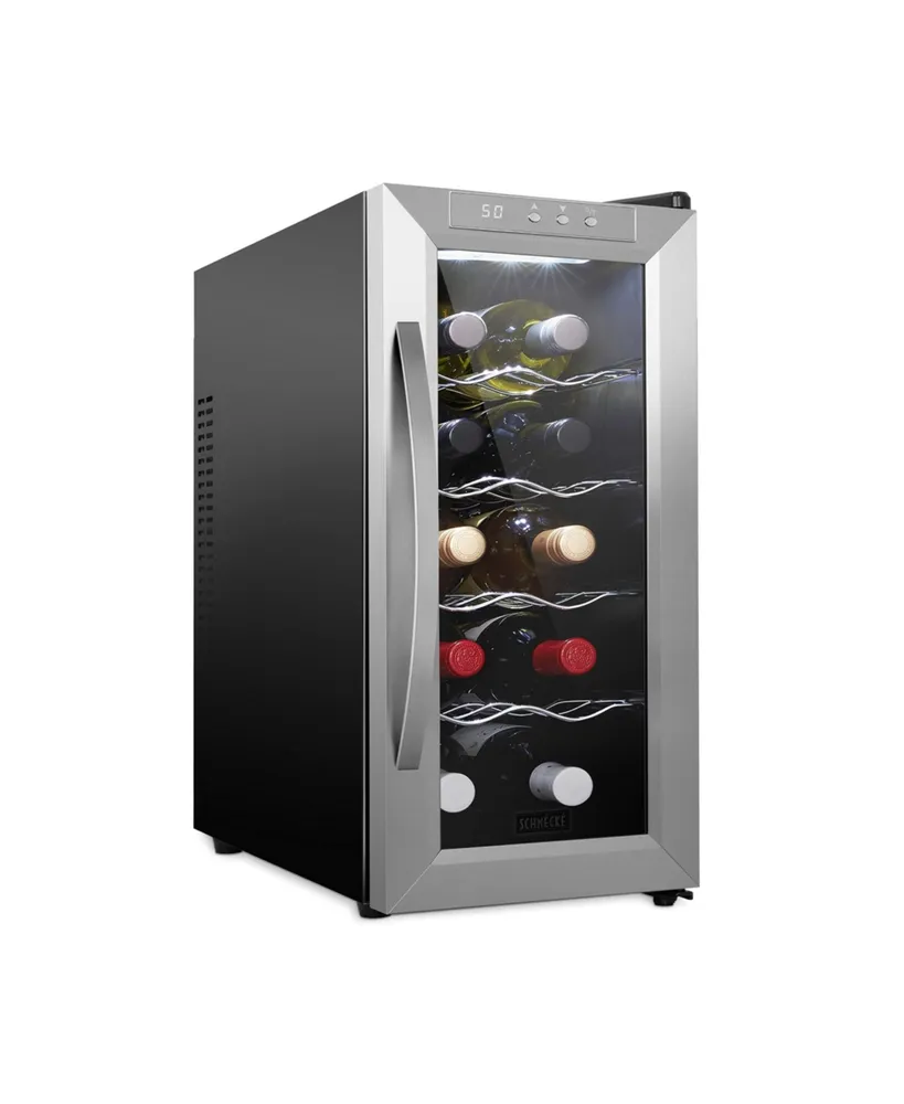 Schmecke 10-Bottle Thermoelectric Wine Cooler - Stainless Steel