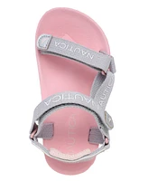 Nautica Little and Toddler Girls Avelino Casual Sandals