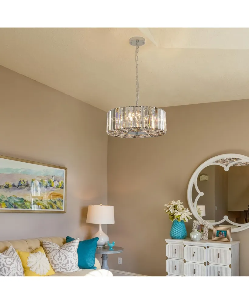 Modern Crystal Chandelier For Living-Room Round Cristal Lamp Luxury Home Decor Light Fixture