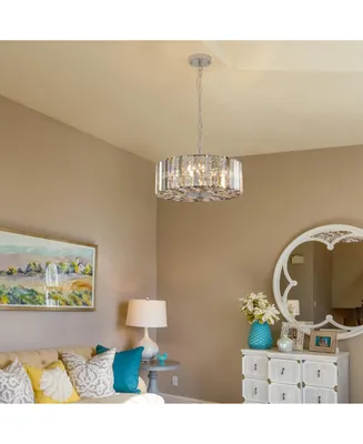 Modern Crystal Chandelier For Living-Room Round Cristal Lamp Luxury Home Decor Light Fixture