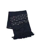 Tabb Onyx Dune Throw Blanket