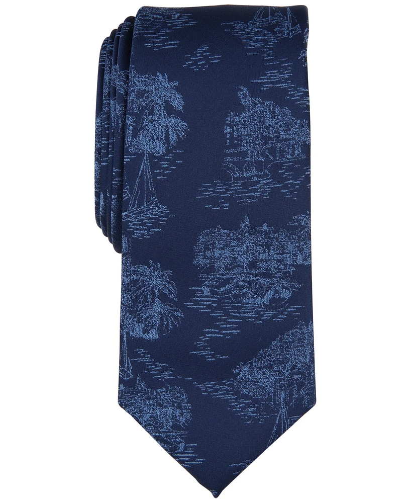 Bar Iii Men's Ashville Botanical Tie, Created for Macy's