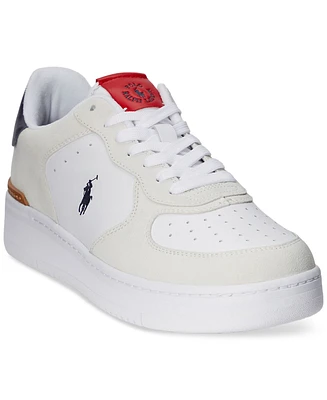 Polo Ralph Lauren Men's Masters Court Suede-Leather Sneaker