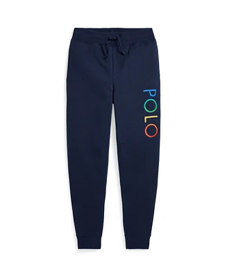 Polo Ralph Lauren Big Boys Ombre-Logo Double-Knit Jogger Pants