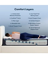 Serta Perfect Sleeper Blue Lagoon Night 12" Firm Mattress-Full