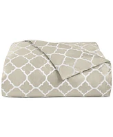 Last Act! Charter Club Damask Designs Geometric Dove 3-Pc. Duvet Cover Set, King, Exclusively at Macy's