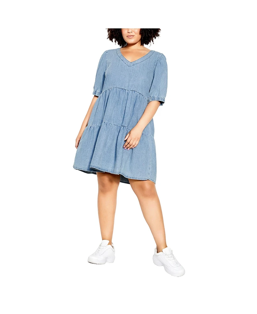 City Chic Women's Coastal Dress