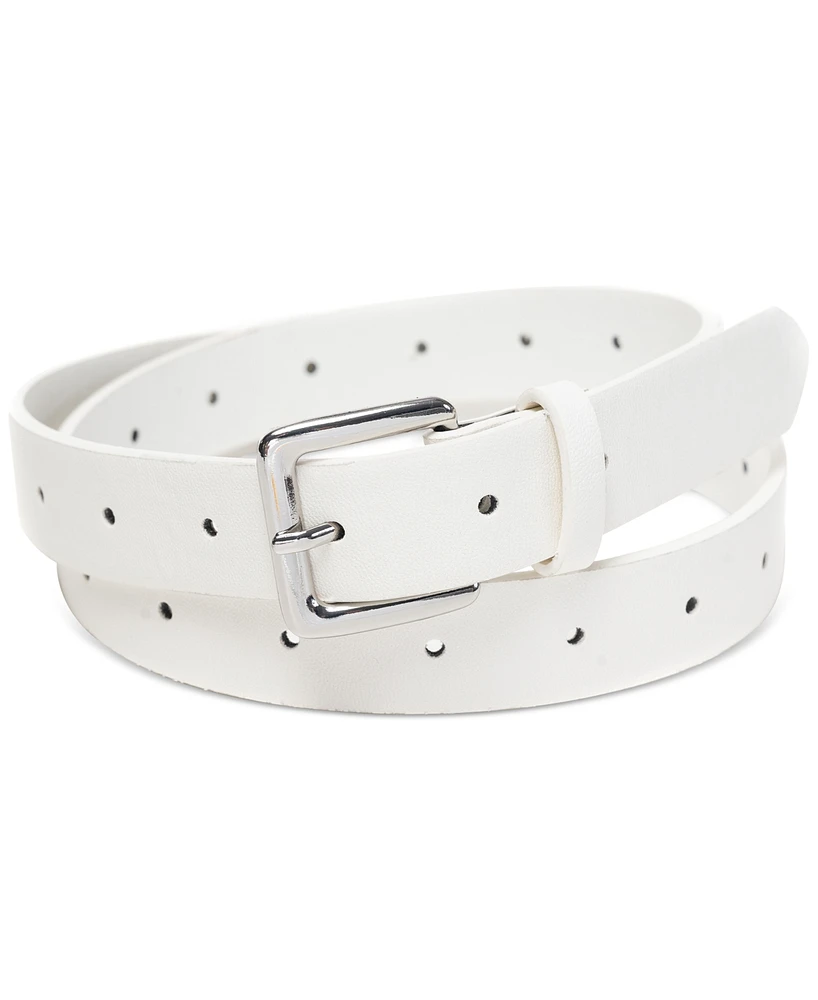 On 34th Women's Adjustable Faux-Leather Belt, Created for Macy's