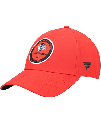 Men's Fanatics Red Chicago Blackhawks Authentic Pro Team Training Camp Practice Flex Hat