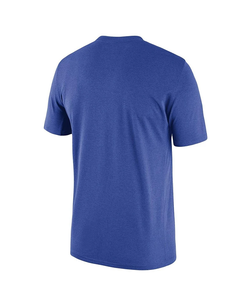 Men's Nike Blue Dallas Mavericks 2023/24 Sideline Legend Performance Practice T-shirt