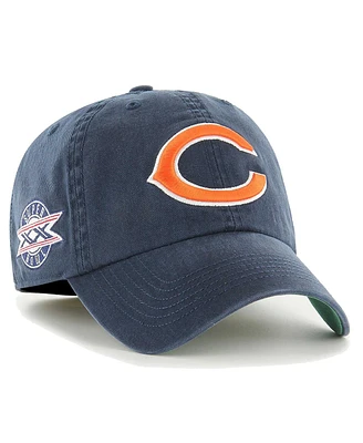 Men's '47 Brand Navy Chicago Bears Sure Shot Franchise Fitted Hat