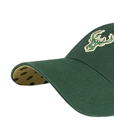 Women's '47 Brand Hunter Green Milwaukee Bucks Confetti Undervisor Clean Up Adjustable Hat