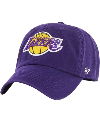 Men's '47 Brand Purple Los Angeles Lakers Classic Franchise Fitted Hat