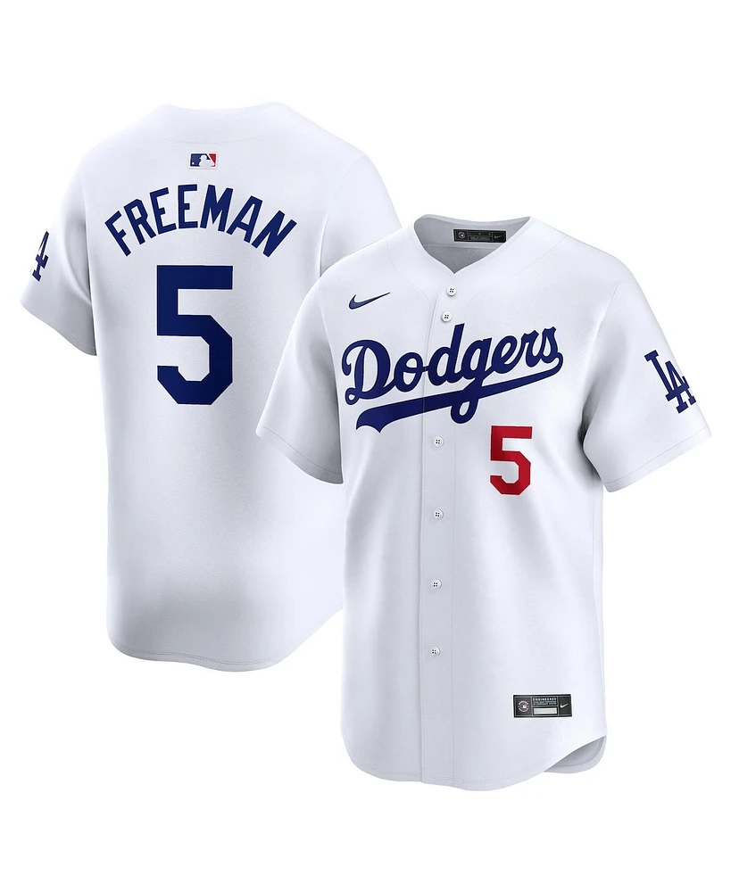 Nike Men's Freddie Freeman White Los Angeles Dodgers Home Limited Player Jersey