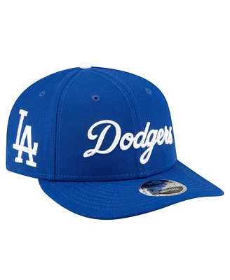 Men's New Era x Felt Royal Los Angeles Dodgers Low Profile 9FIFTY Snapback Hat