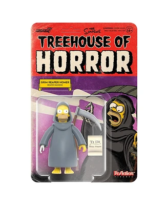 Super 7 Grim Reaper Homer The Simpsons Treehouse of Horror ReAction Figure - Wave 3