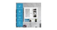 Bathroom Wall Mount Mirror Cabinet Organizer