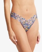 Hanky Panky Printed Signature Lace Low Rise Thong, PR4911