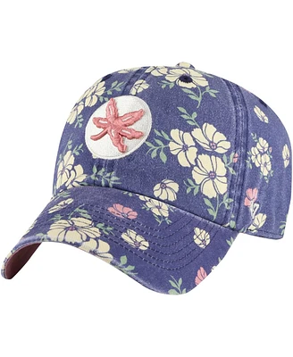 Women's '47 Brand Navy Ohio State Buckeyes Primrose Clean Up Adjustable Hat