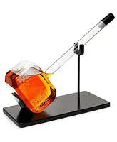 The Wine Savant Thor Hammer Whiskey and Wine Decanter, 3500 ml