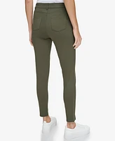 Andrew Marc Sport Women's Pull On Ponte Pants with Twisted Seams
