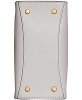 Donna Karan New York Hewlett Leather Top Handle Buckle Crossbody