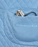 KitchenAid Fitted Tilt-Head Solid Stand Mixer Cover with Storage Pocket, Quilted, 14.37" x 18" 10"