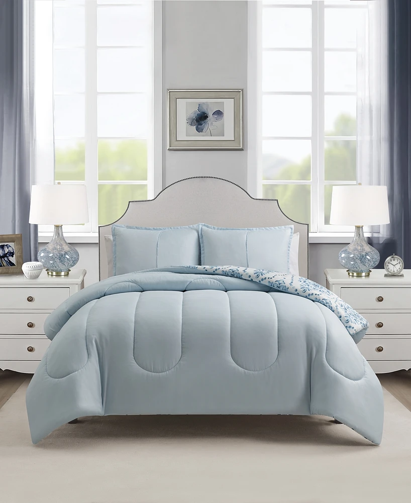 Sunham Mercer 3-Pc. Comforter Set, Created for Macy's