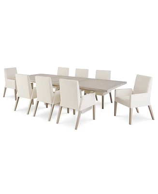 Stratum 9pc Dining Set (Table + 8 Chairs)