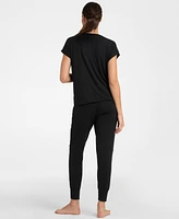 Seraphine Women's Ultra-Soft Black Maternity and Nursing Loungewear Set