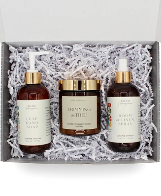 Roam Homegrown 3 Pc Jasmine Citron Luxe Candle Gift Set
