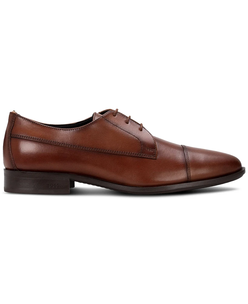 Boss by Hugo Men's Colby Derby Cap-Toe Dress Shoes