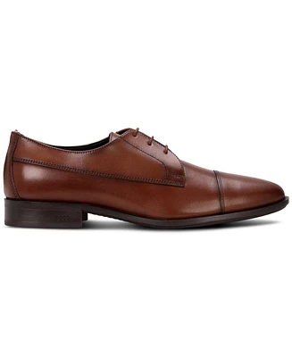 Boss by Hugo Men's Colby Derby Cap-Toe Dress Shoes