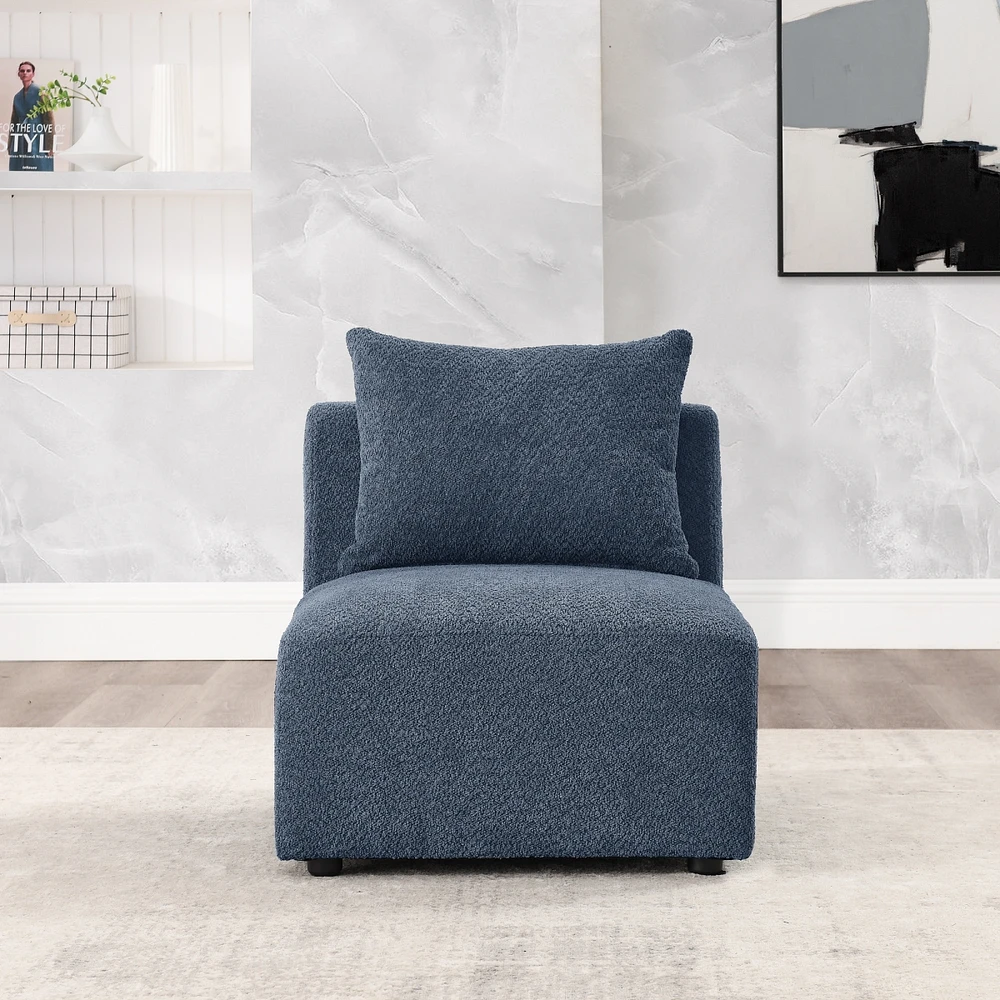 Simplie Fun Single Chair For Modular Sofa