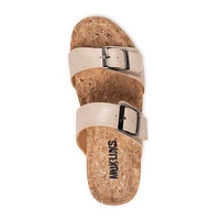 Muk Luks Women's Presley Platform 2 Strap Sandal