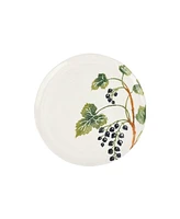 Vietri Foresta Primavera Black Currant Salad Plate