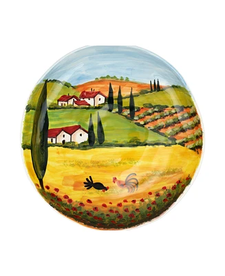 Vietri Terra Toscana Shallow Bowl